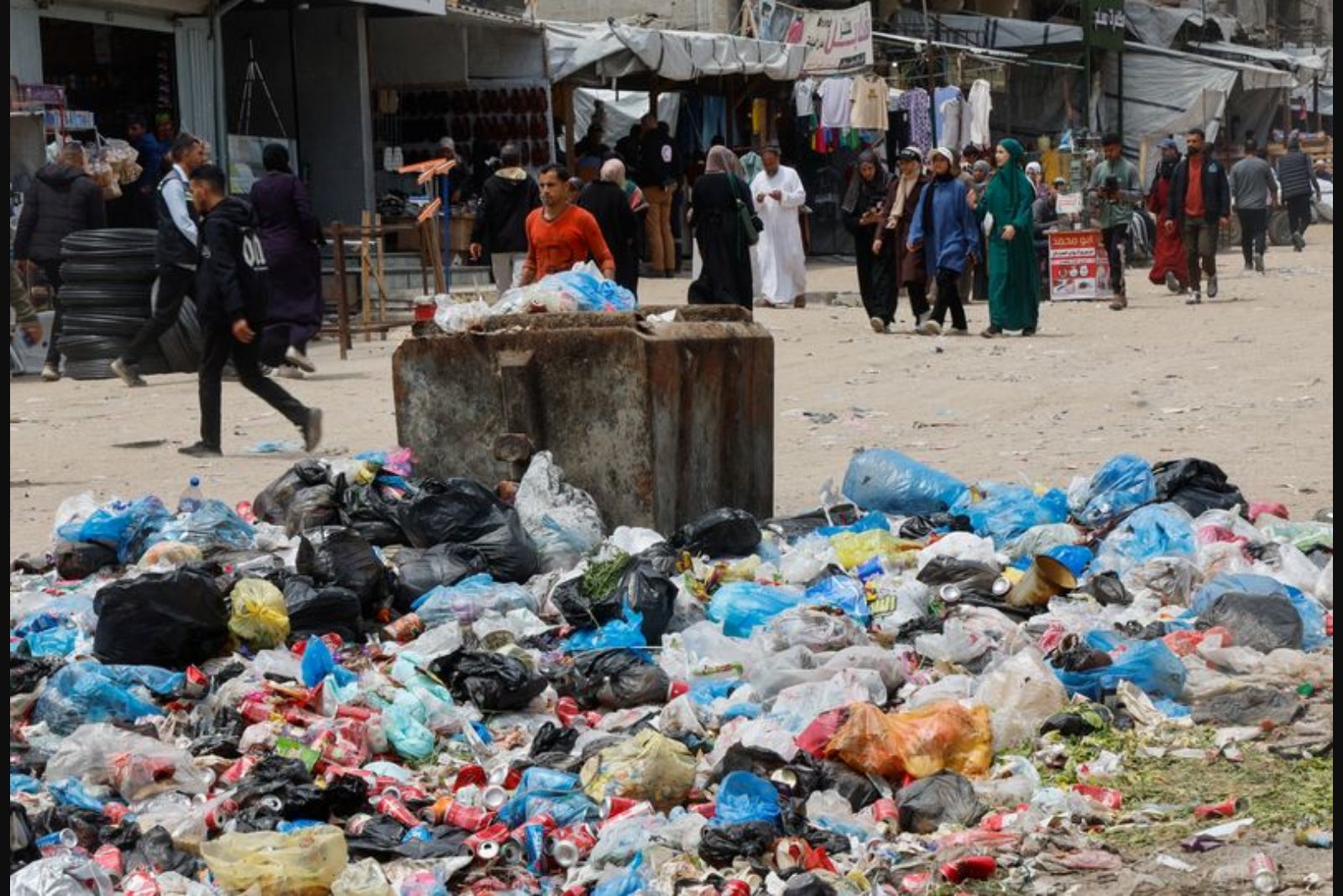 Rats Overrun Gaza’s Displacement Camps, Threatening Health and Belongings