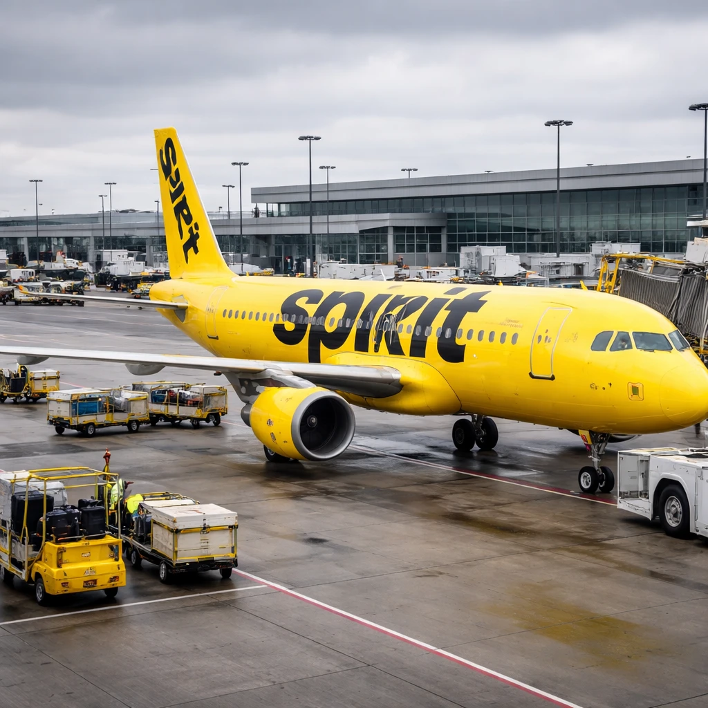 Spirit Airlines Explores Potential Acquisition by Castlelake Amid Bankruptcy Proceedings
