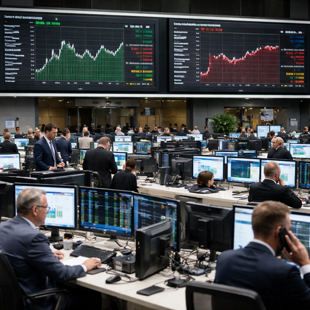 German Equity Markets Close with Mixed Outcomes Amid Sector Divergences