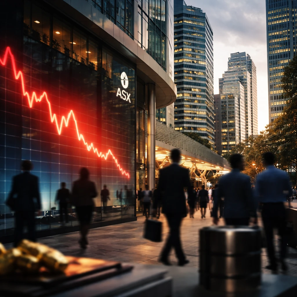 Australian shares slip as tech, gold and telecoms drag S&P/ASX 200 down 0.10%