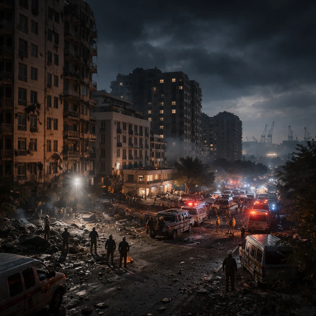 Drone strikes in Odesa injure 10 and damage central residential areas, officials say