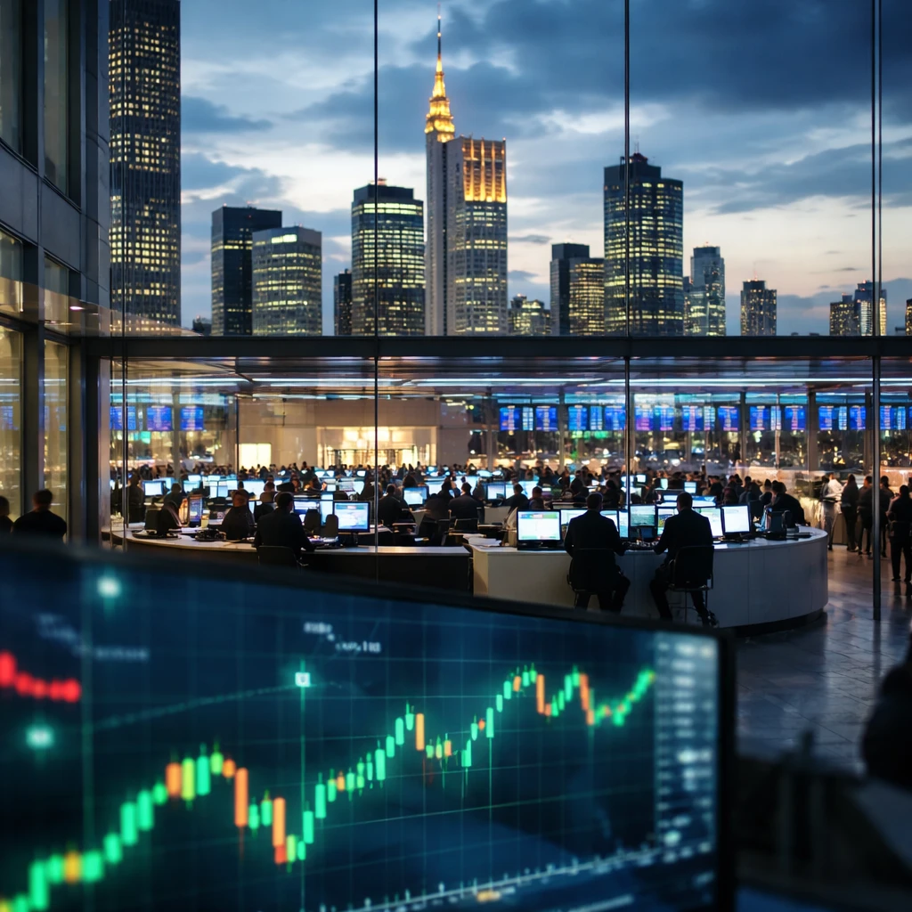 Frankfurt edges higher as media, chemicals and tech lift DAX modestly