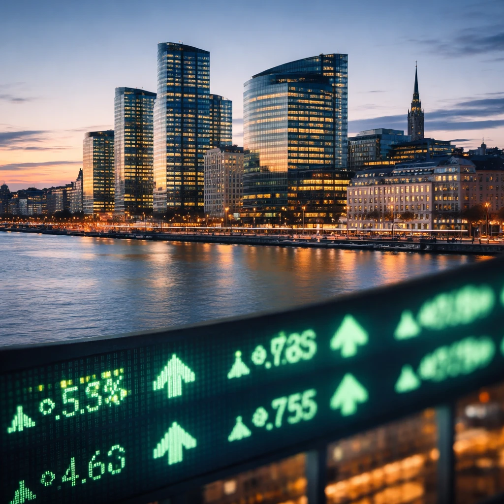 OMX Stockholm 30 Closes Higher, Reaches New Record High