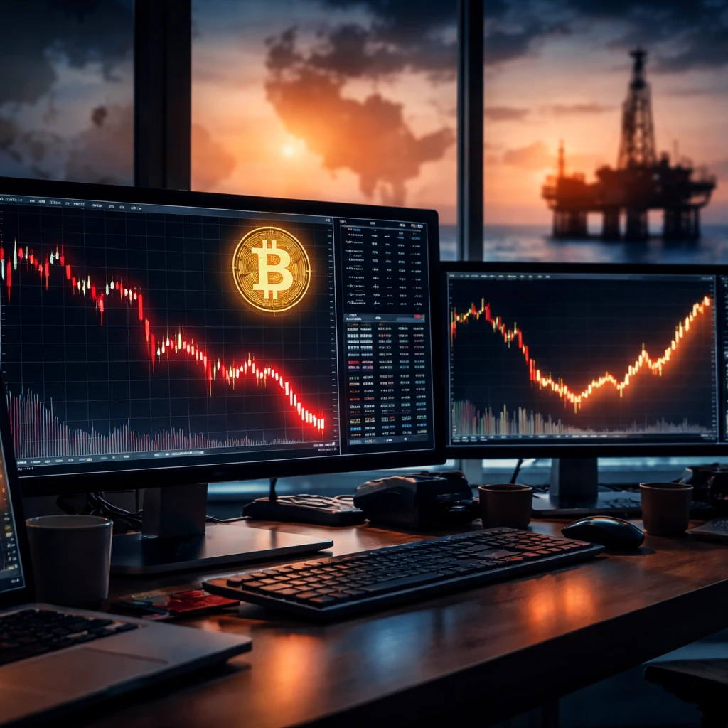 Bitcoin Falls Under $76,000 as Middle East Tensions and Fed Split Weigh on Risk Appetite