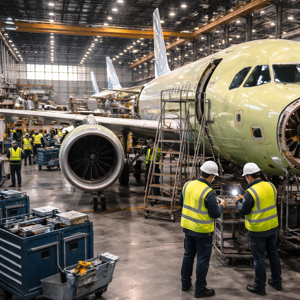 Rothschild Redburn Lowers Airbus Rating, Flags Execution and Supply-Chain Risks