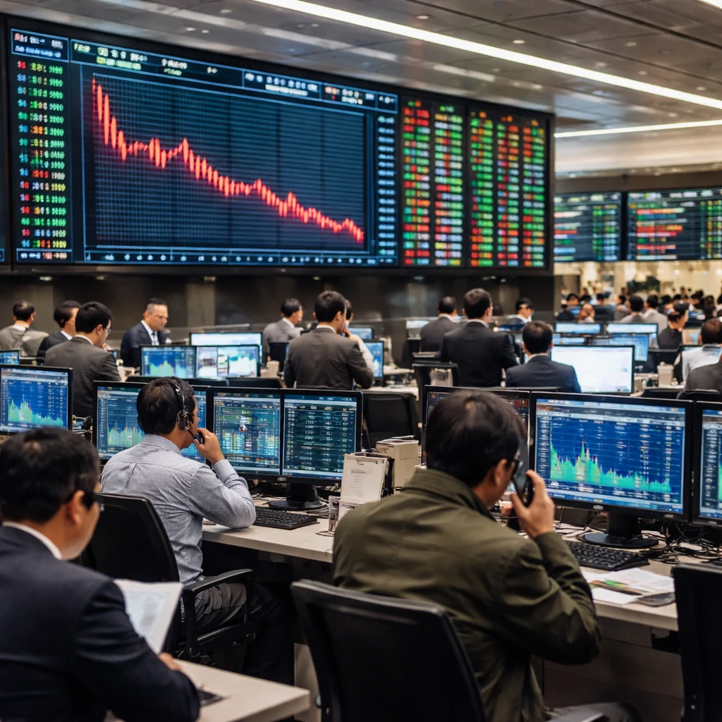 Taiwan market slips as select sectors drag benchmark down 0.88%