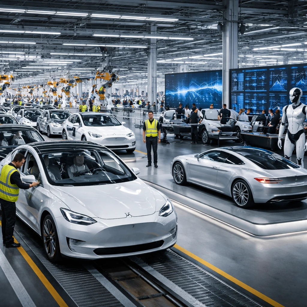 Analysts Cut Tesla Delivery Forecasts as Heavy Spending Raises Cash-Flow Concerns