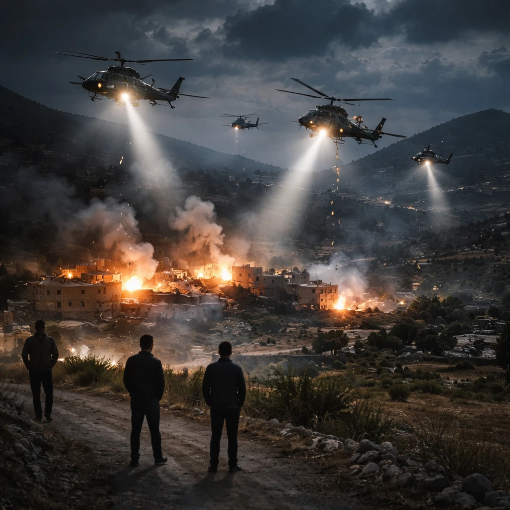 Israeli helicopters deploy troops in eastern Lebanon as strikes kill at least 16 in Bekaa Valley