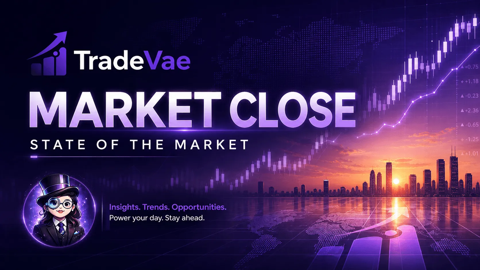 A split-screen close, oil up, tech down, and the bond market not buying the calm