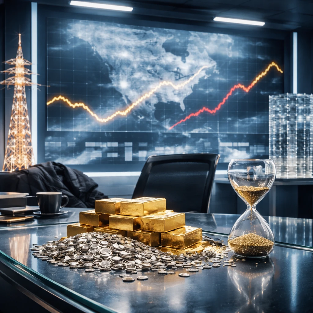 Midday: Big Tech steadies the tape as gold and silver sprint; small caps lag, bonds firm into Fed week