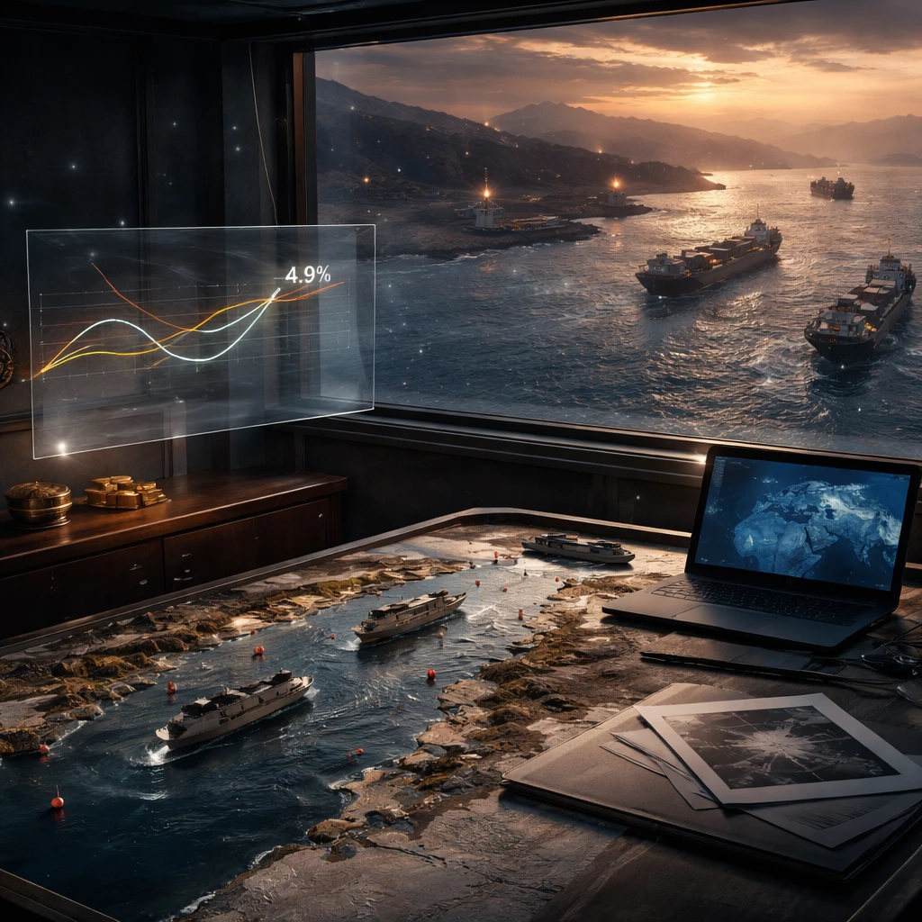 Midday Brief: Markets Hold the Line as Hormuz Headlines Shift; Tech Stays Firm, Energy Softens
