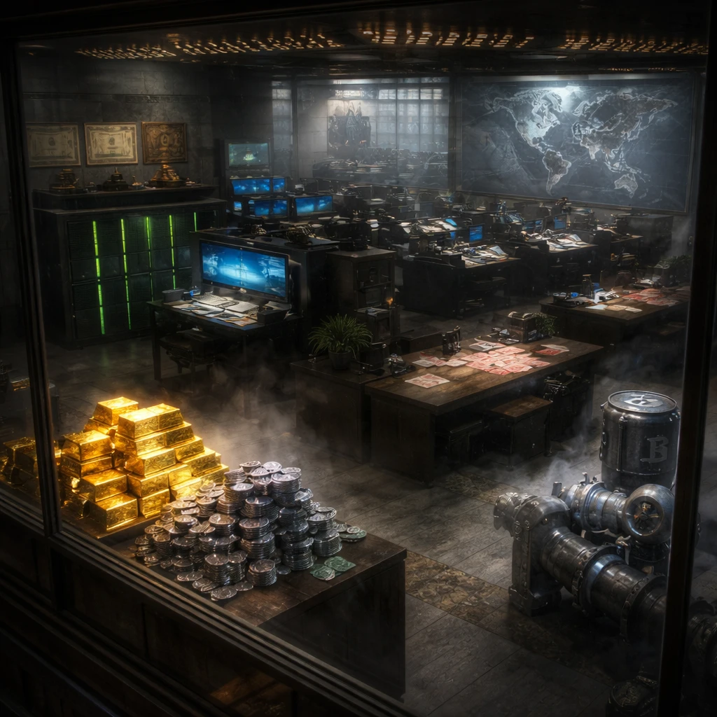 Midday market: Metals roar, tech steadies, banks lag as yields hold the line