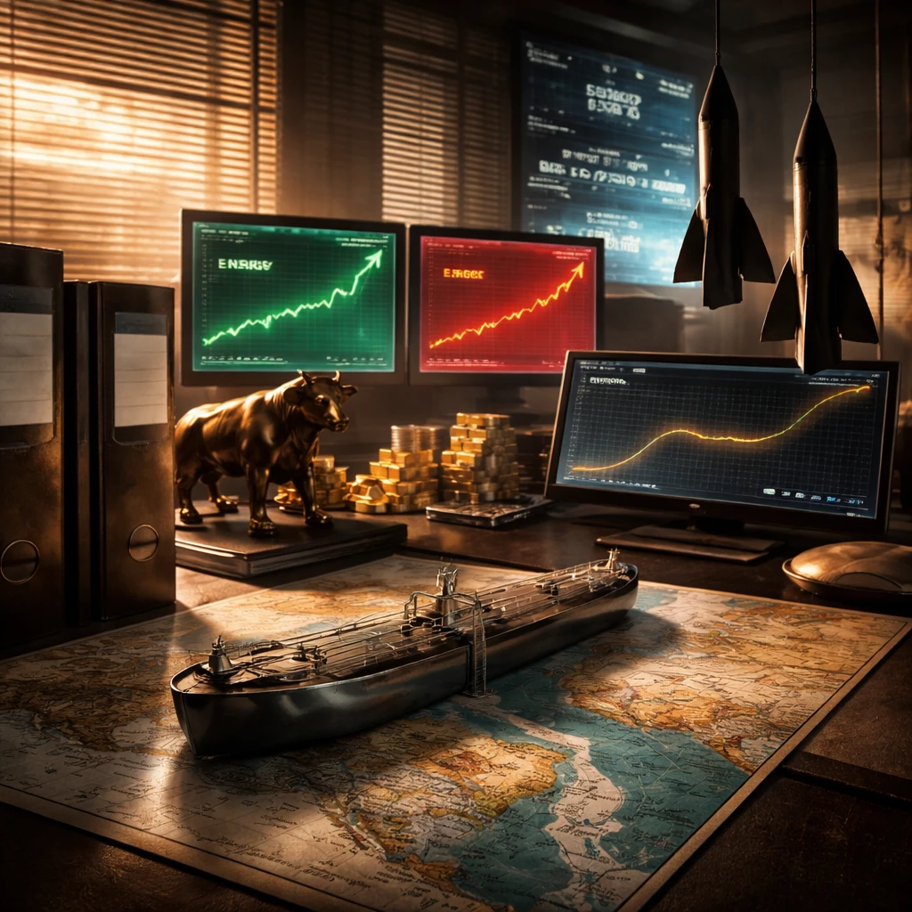 Midday market: Oil shock tightens its grip; tech slumps, defense firms advance; yields edge up as war risk ricochets through assets