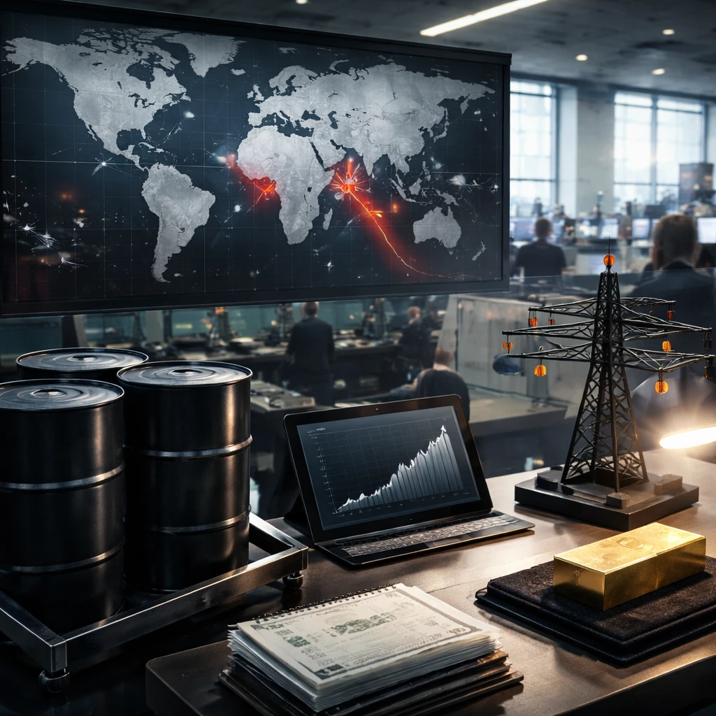 Midday: Stocks lean lower as oil shock tightens its grip; Energy and Utilities buck the tape