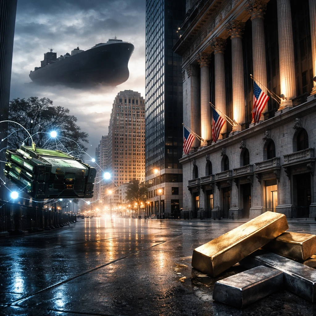 Oil pops on Iran risk, banks bid, metals wobble as stocks edge up into the bell