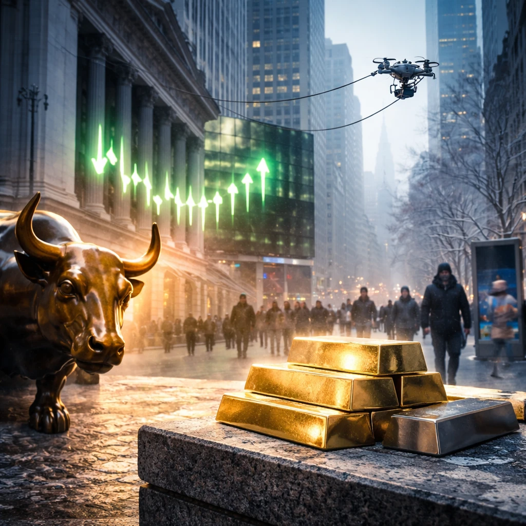 Risk-on open meets a gold rush