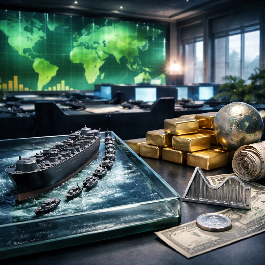 Stocks lean higher into the bell as ceasefire hopes face Hormuz reality; gold stays bid, energy wobbles
