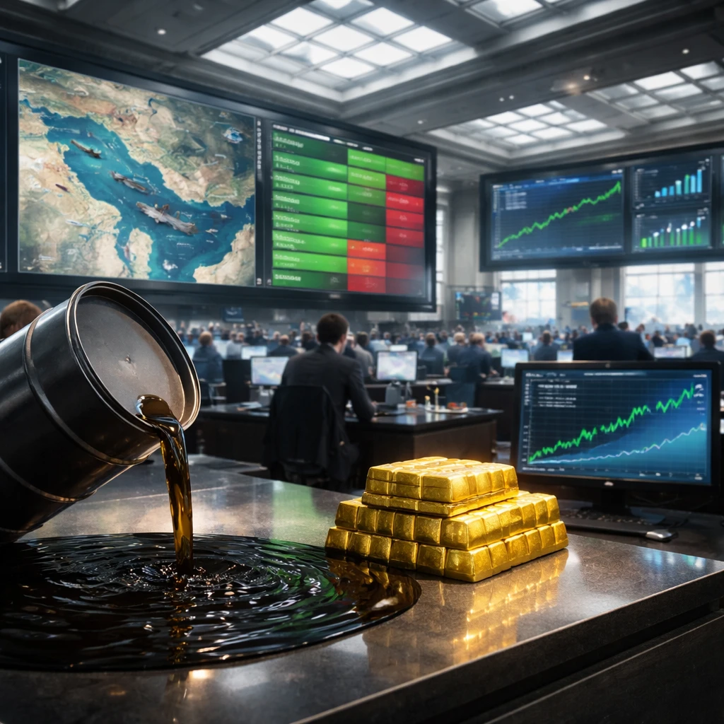Stocks surge as oil collapses on Hormuz reprieve; energy sags while tech, cyclicals and banks carry the tape