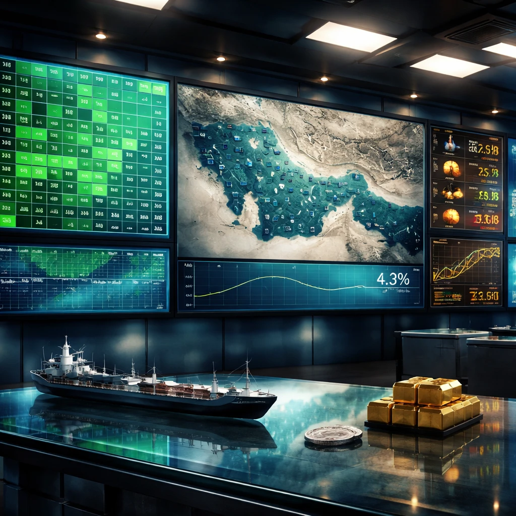 Tech steadies the tape as oil and gold climb; bonds firm while Hormuz stays choked
